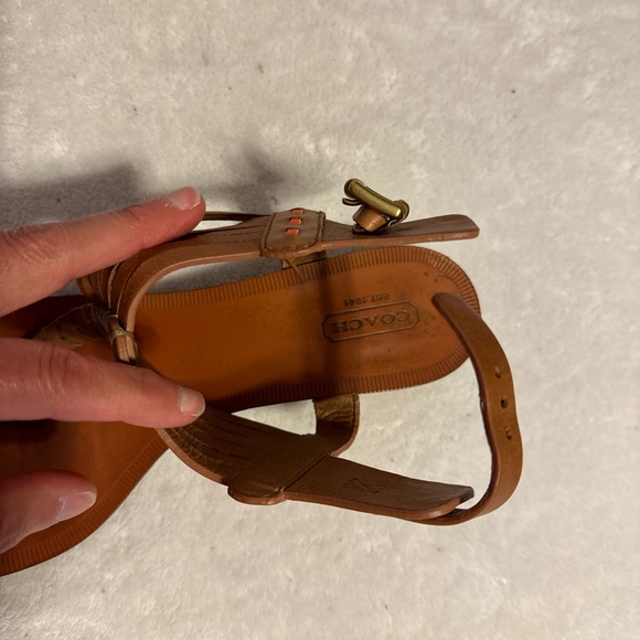 COACH Boho Sandals 8B - Picture 14 of 14